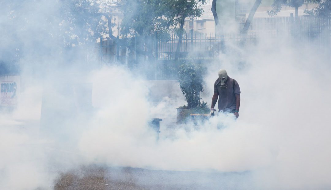 Gobierno brasileño suspende exportación de gas lacrimógeno a Venezuela