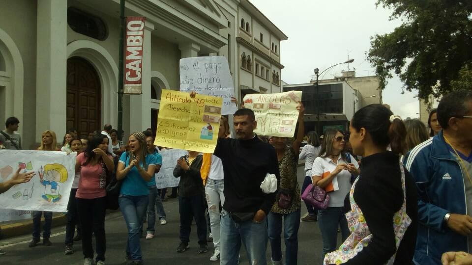 Maestros mirandinos exigen envío de recursos al Gobierno nacional