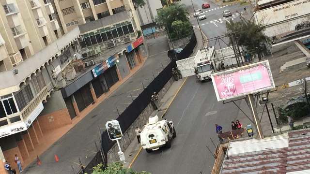 Guardia Nacional se desplegó en adyacencias de VTV para impedir llegada de manifestación