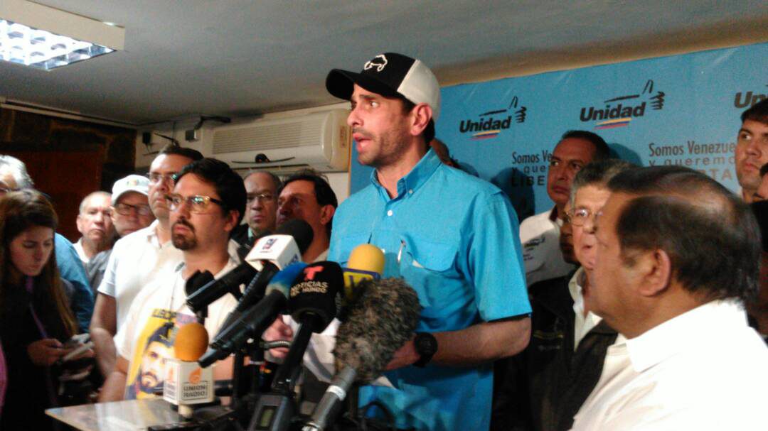 Capriles: El país habló con su abstención
