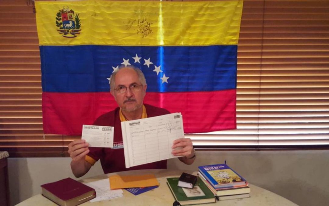 Alcalde Antonio Ledezma cumple 30 meses detenido injustamente