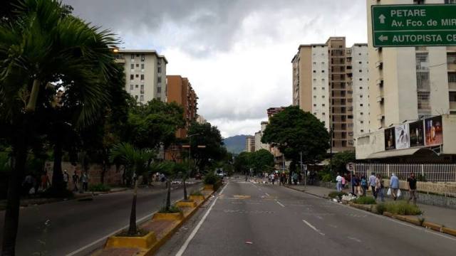 Los destrozos que efectivos del Conas dejaron en La Urbina este 26J