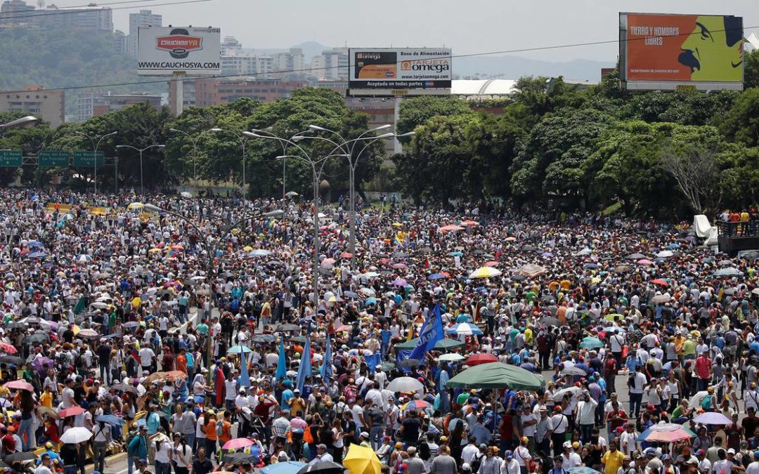 Desde 6 puntos partirá movilización para trancar Caracas este domingo