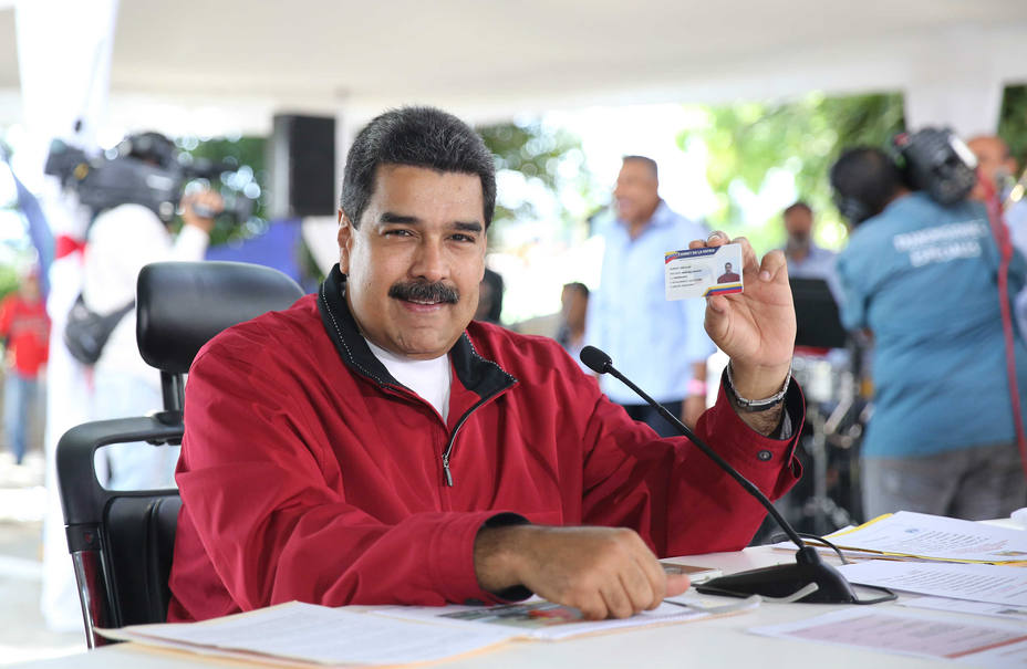 Carnet de la patria de Maduro aparece como inválido