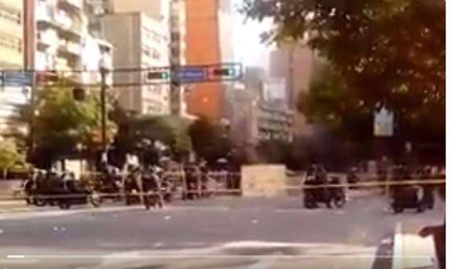 NB y PNB reprimen a manifestantes en la Francisco de Miranda