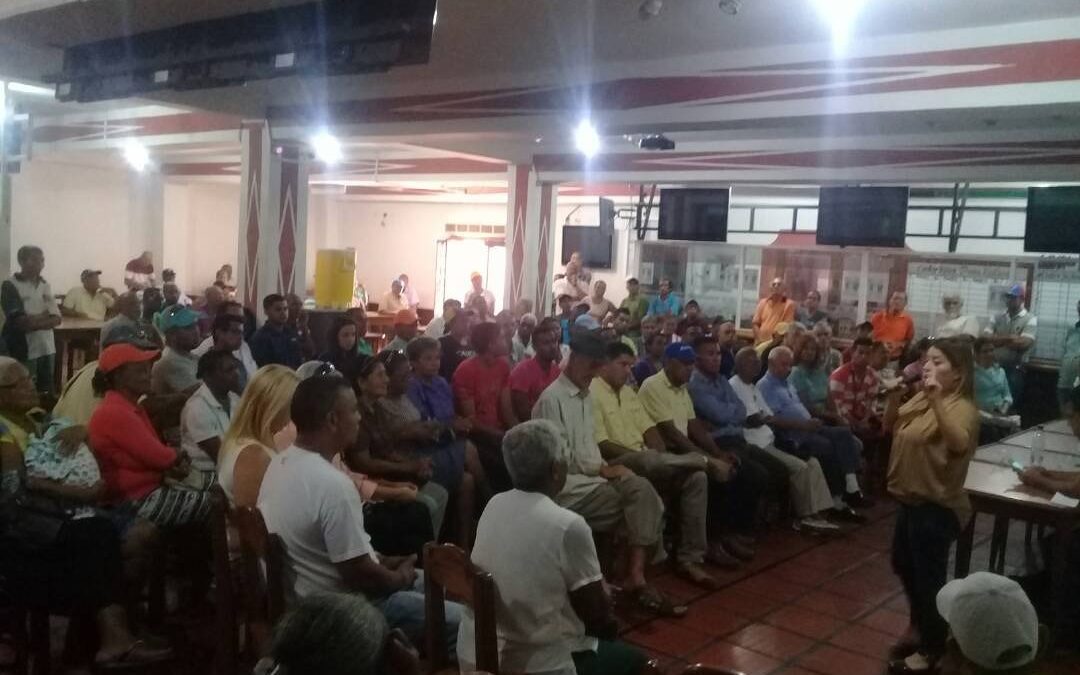 Milagros Paz pide a los sucrenses dar tres Sí por Venezuela este 16J