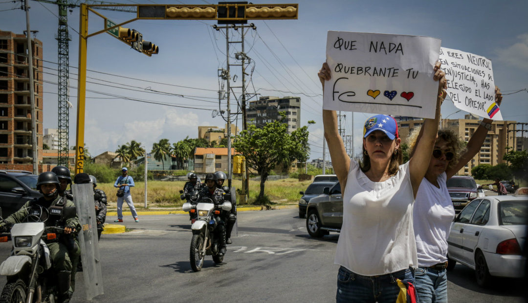 Neoespartanos desafían al gobierno y salen a protestar en contra de la Constituyente