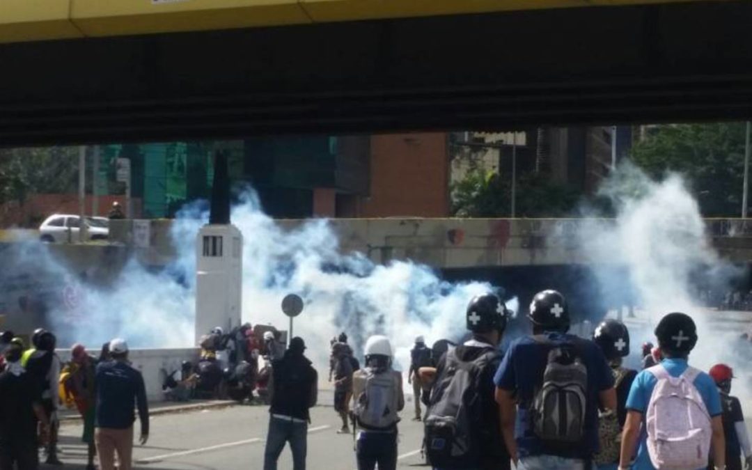 GNB y PNB reprimieron a manifestantes en El Rosal y Las Mercedes​ este #9Jul