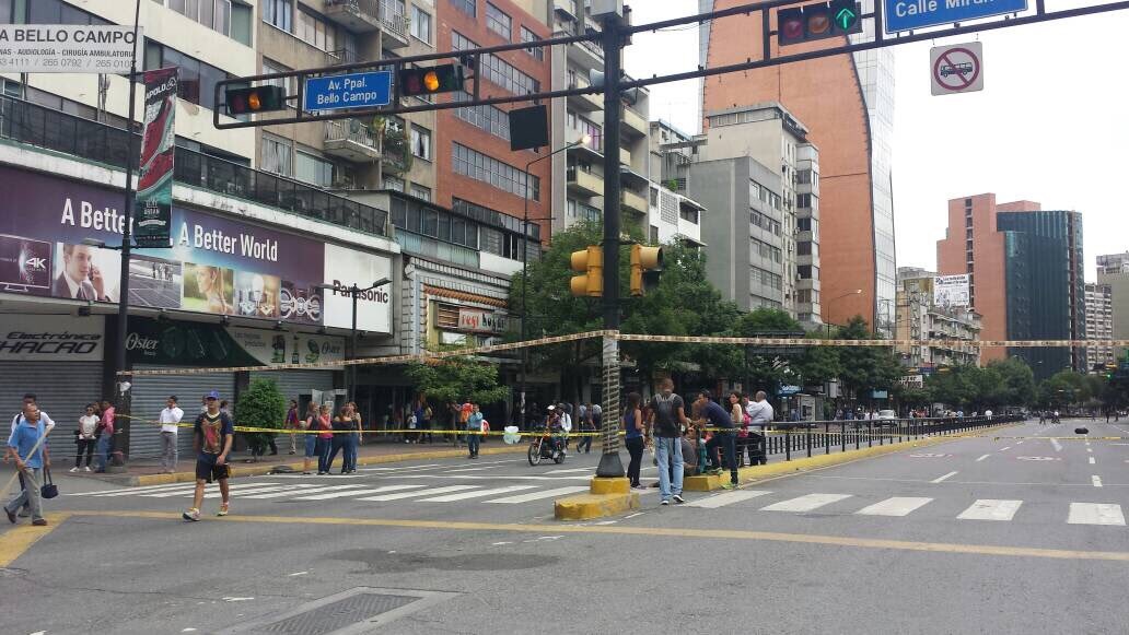 Cuerpos de seguridad del Estado arremeten contra el Trancazo en distintos puntos de Caracas