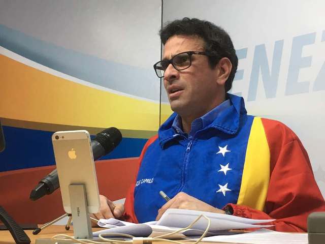 Capriles: Tibisay Lucena multiplicó por tres el número de votantes en la ANC