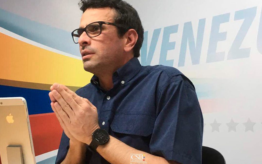 Capriles: Fraude constituyente coloca al país camino a una explosión social
