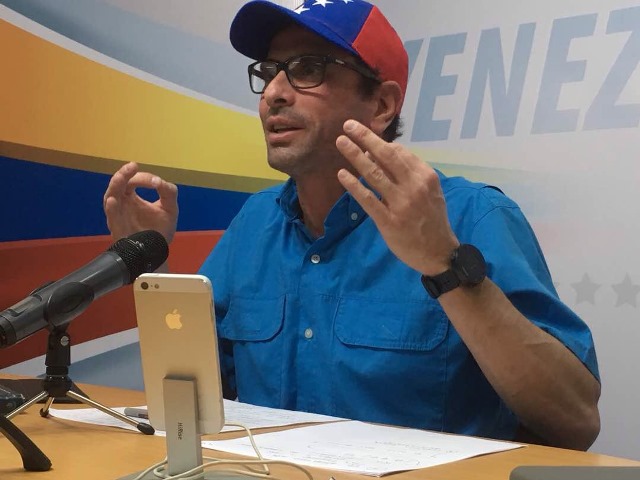 Capriles: La constituyente  busca quiebre moral de los venezolanos