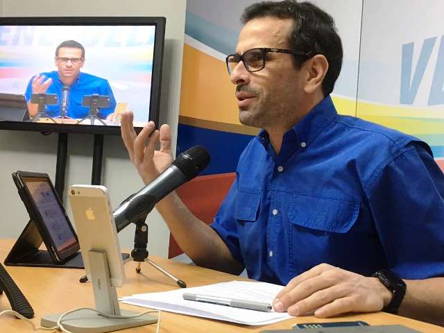 Capriles: Gobierno debe pagar cerca de $3 mil millones para no caer en default