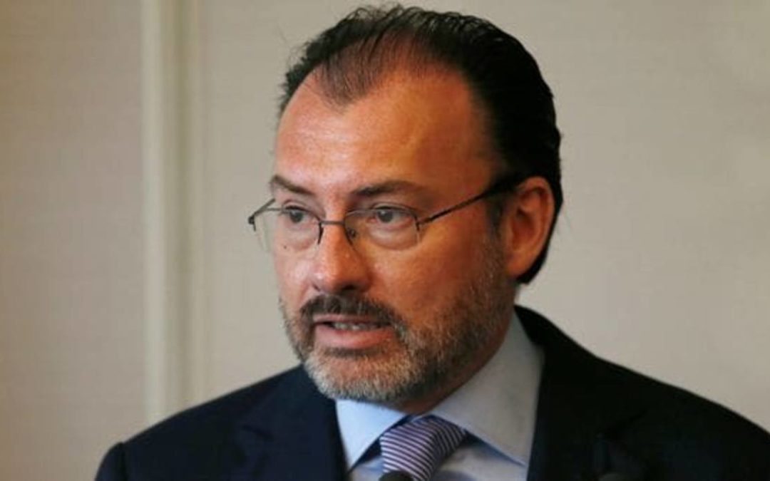 Luis Videgaray, canciller de México, respondió a los insultos de Nicolás Maduro en contra del presidente Enrique Peña Nieto