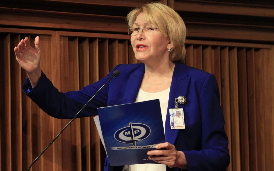 Lo que ha dicho Luisa Ortega Díaz en su gira por denunciar la corrupción