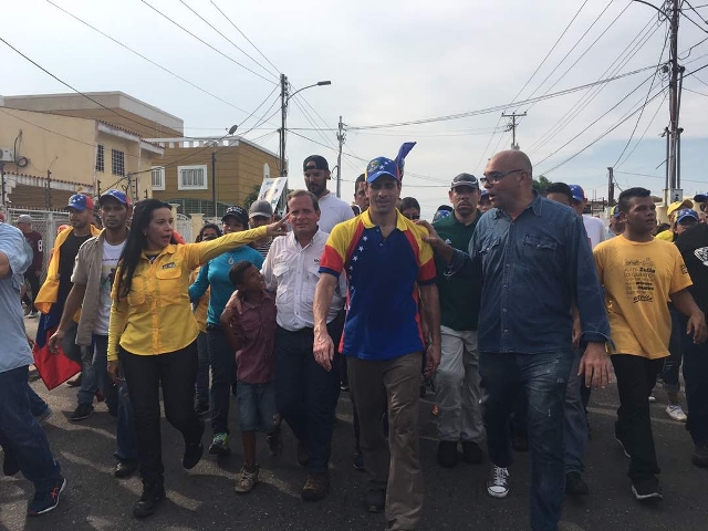Capriles sobe comicios regionales: Queremos que el que pueblo se exprese con total libertad