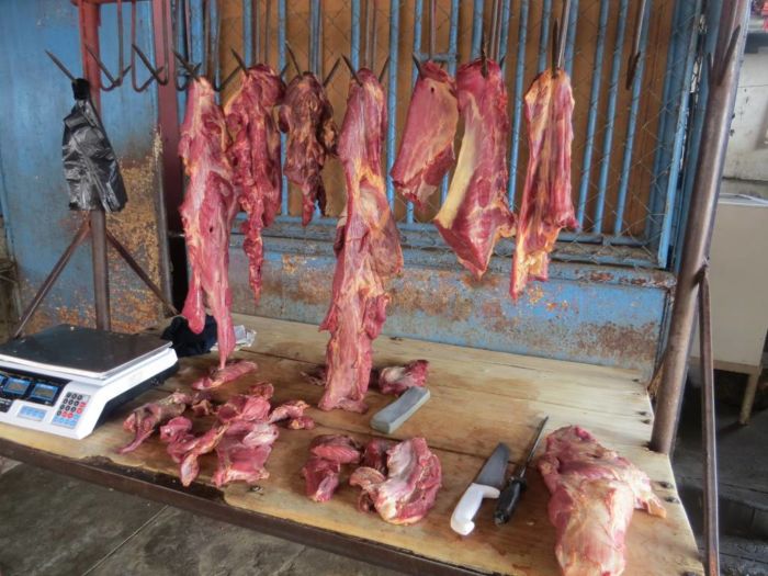La carne en Puerto La Cruz pasó de 28 mil a 45 mil bolívares en una semana