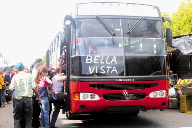 Transportistas de Ciudad Bolívar aumentaron a mil bolívares la tarifa en rutas urbanas