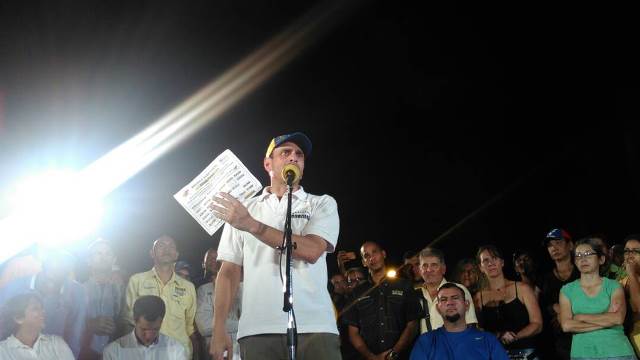 Capriles pidió al pueblo vencer la abstención para alcanzar el cambio