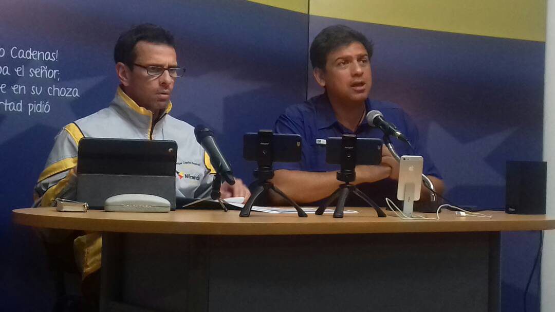 Carlos Ocariz: Si todos votamos será una paliza en Miranda y en toda Venezuela contra el Gobierno