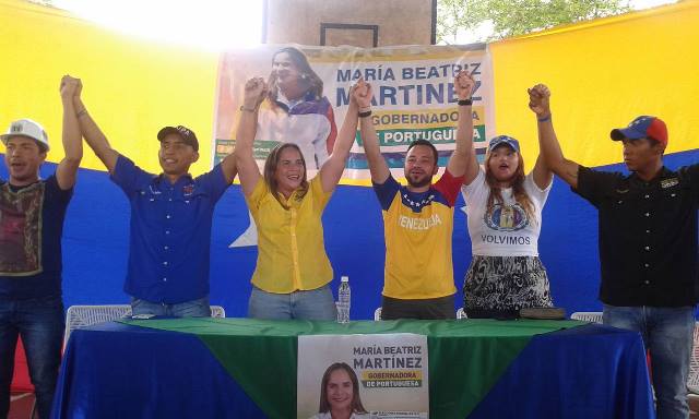 María Beatriz Martínez: Votemos, ganemos y trabajemos juntos por Portuguesa