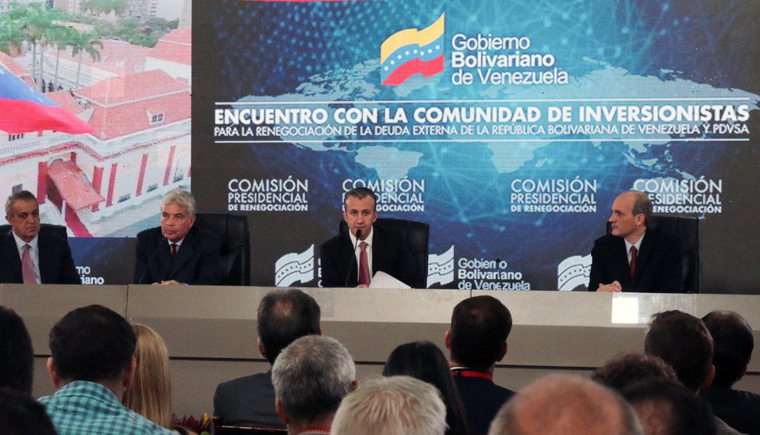 Sin propuestas ni acuerdo terminó reunión de Venezuela con acreedores