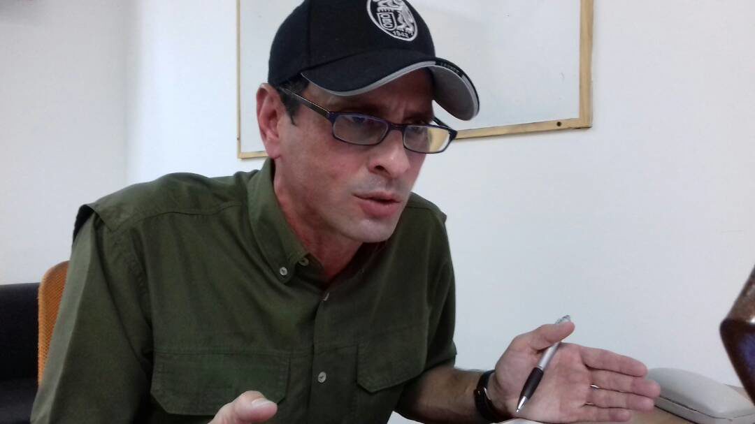 Capriles: El gobierno ya está violando las normas electorales en el proceso de municipales