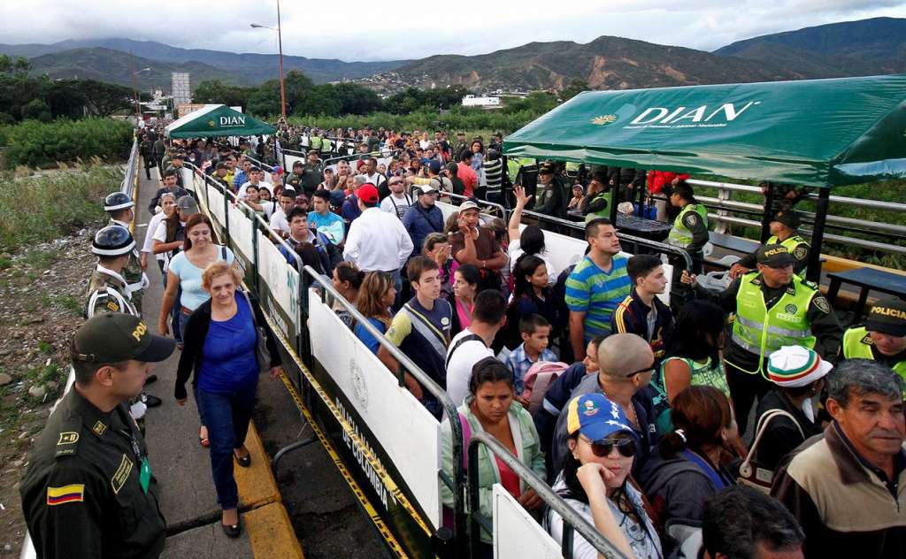 Venezolanos lideran lista de extranjeros en Colombia