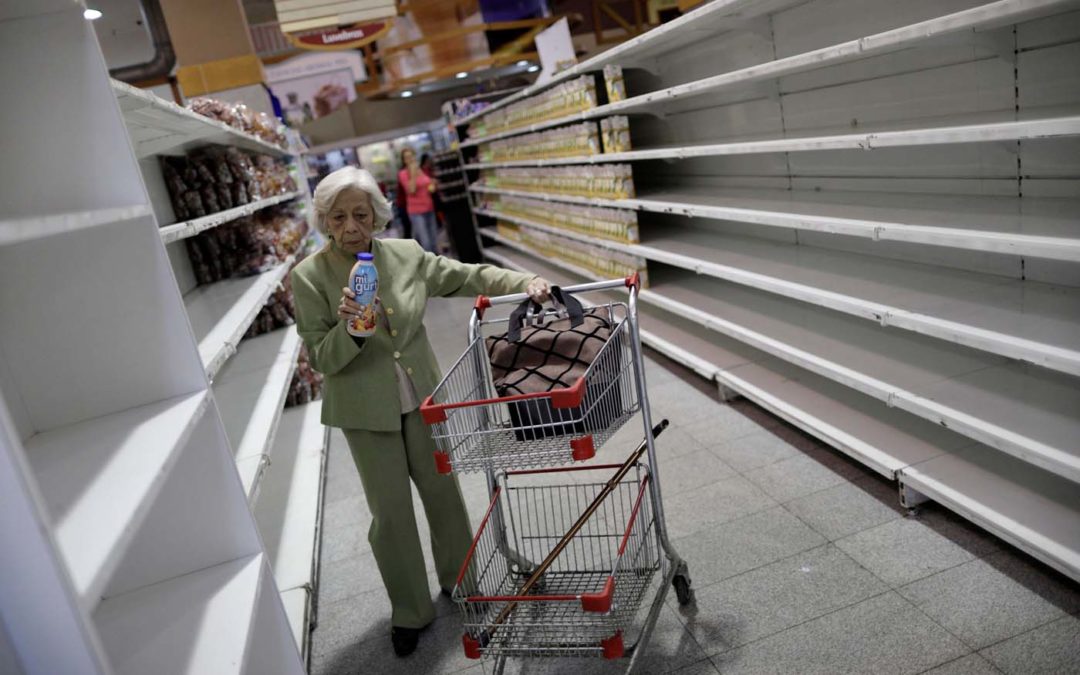 Consecomercio: Hay un desabastecimiento de 80% en los supermercados del país