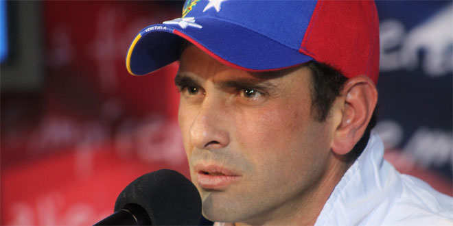 Capriles: El único responsable del control de cambio y del paralelo es el Gobierno