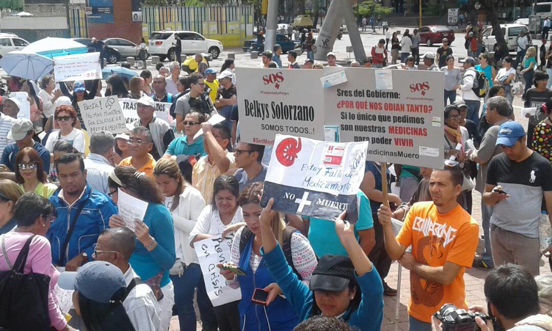 TESTIMONIOS: Ante la crisis de salud, pacientes venezolanos alzaron su voz en señal de protesta
