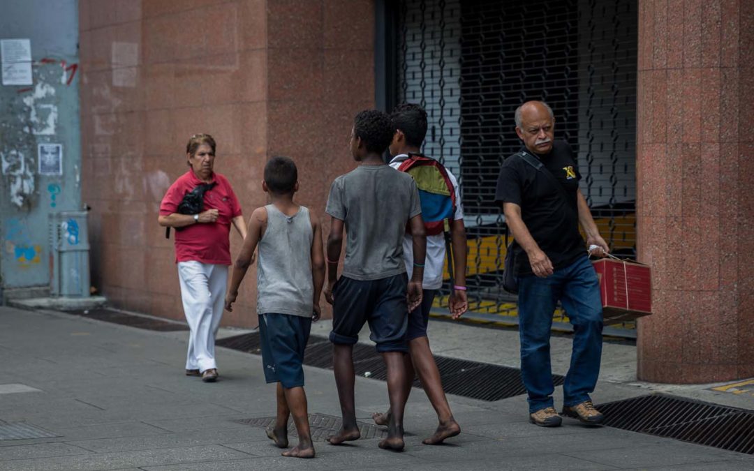 Venezuela bajó 32 puntos en el ranking de protección a la infancia