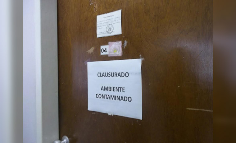 Cerrados 5 consultorios por filtraciones y hongos en Hospital Universitario de Mérida