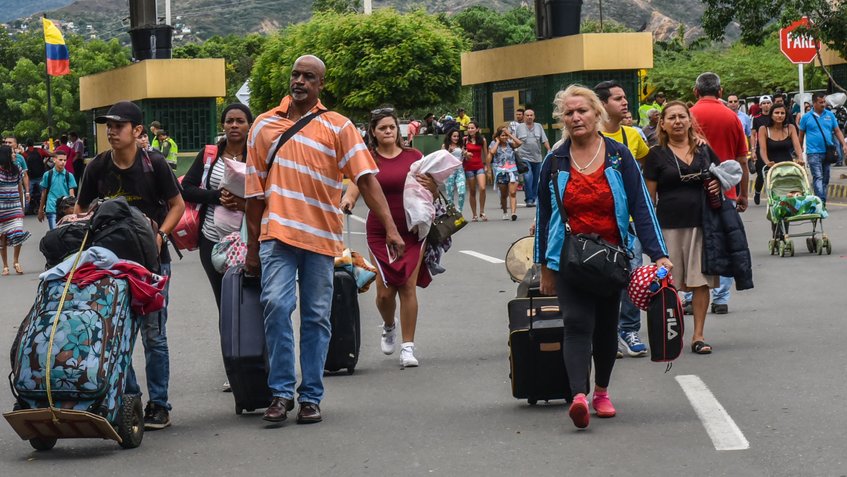Sólo el 0,5% de los migrantes regresó a Venezuela