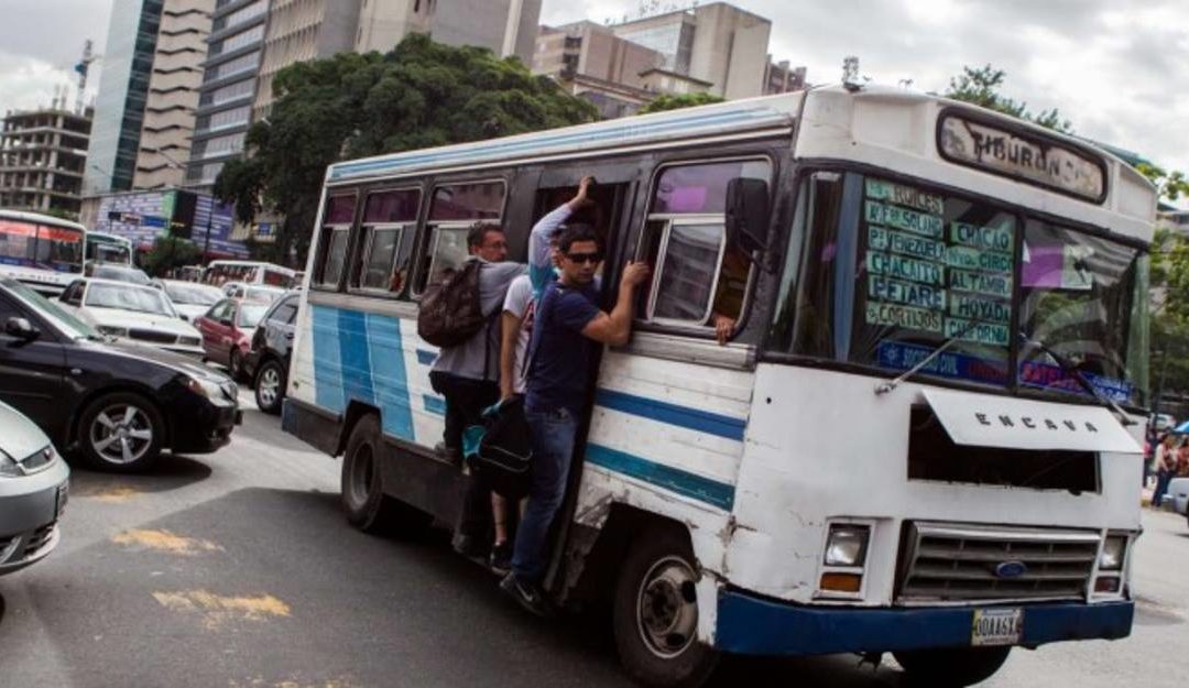 ¡Caracas sin transporte!