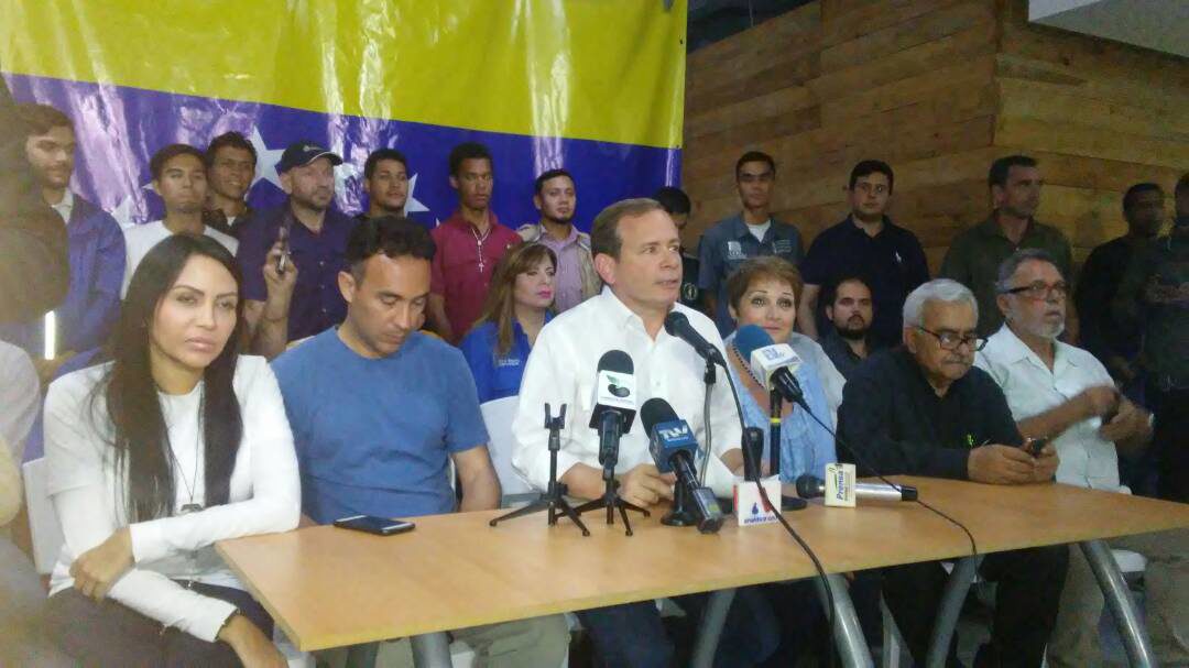 Guanipa: Frente Amplio no reconoce este proceso electoral