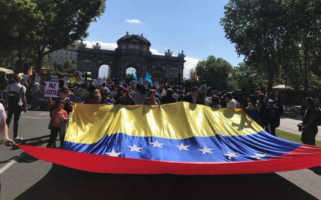 Venezolanos alrededor del mundo protestaron contra “elecciones ilegítimas” este #20May