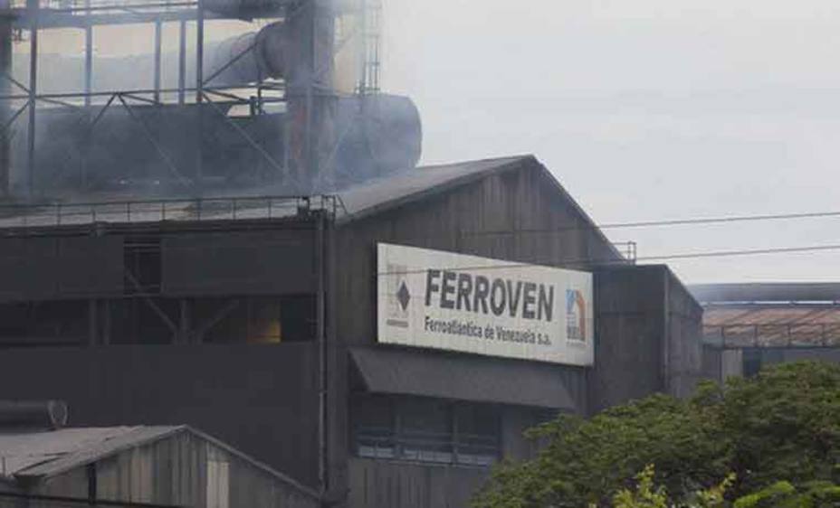 Planta de Ferroven produce a 20% de su capacidad instalada