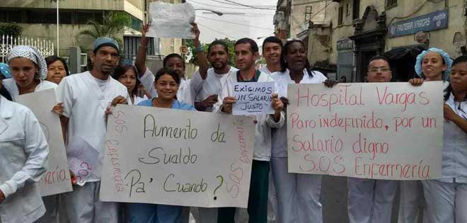 Trabajadores de la salud pública del país cumplen más de 10 días en protesta