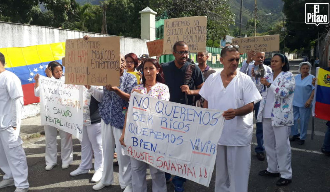 Trabajadores del Hospital Psiquiátrico de Sebucán exigen salarios justos y medicinas para los pacientes