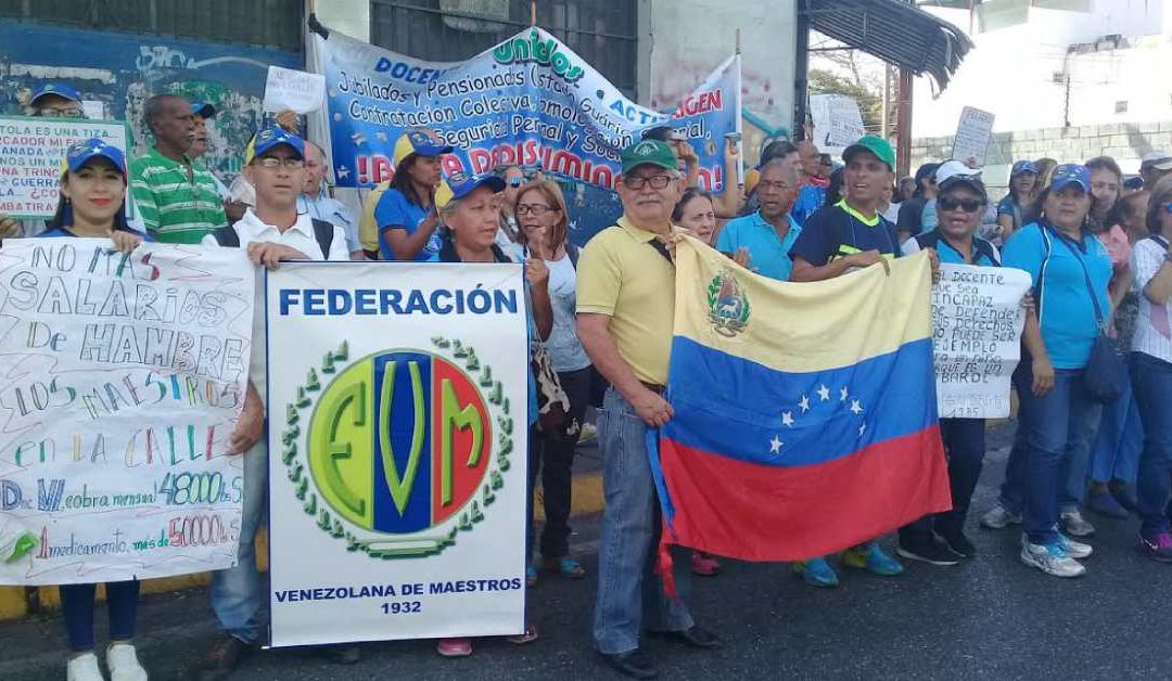 Gremio docente de Guárico denuncia que tienen 20 días sin cobrar su quincena