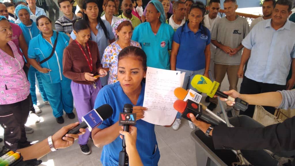 Maternidad Concepción Palacios en riesgo de contaminación, falta hasta el cloro