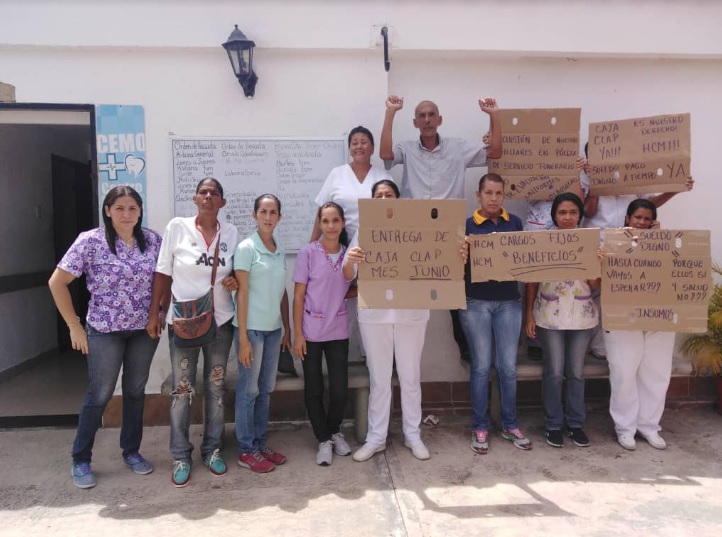 Trabajadores de la gobernación de Miranda exigen cumplimiento del contrato colectivo