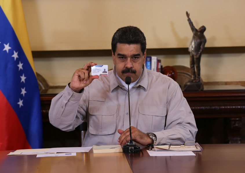 Nicolás Maduro y sus bonos hambreadores