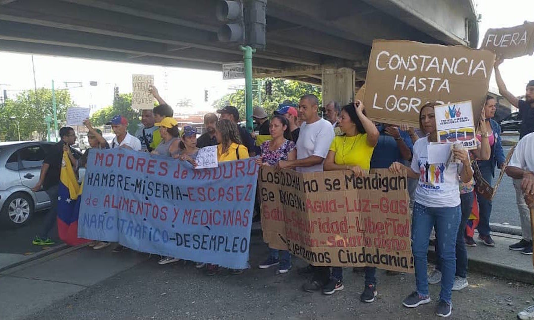 ¡Carabobo sigue en la calle! Protestaron por las deficiencias de los servicios públicos