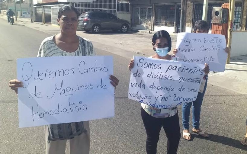 A los pacientes renales de Maracaibo se les va la vida a cuentagotas