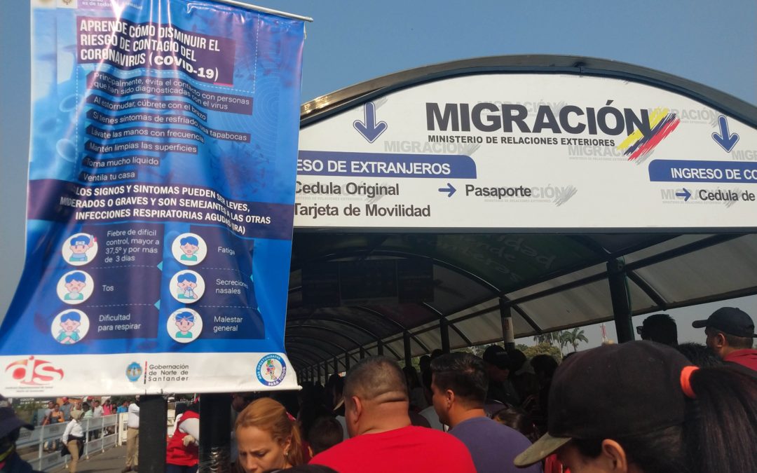 Migración Colombia activó plan de retorno para colombianos en Venezuela