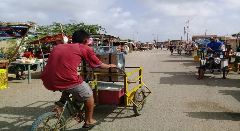 Vendedores ambulantes de La Guajira hacen milagros para resistir a la pandemia