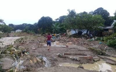 Poblaciones rurales de Táchira están en riesgo por las fuertes lluvias