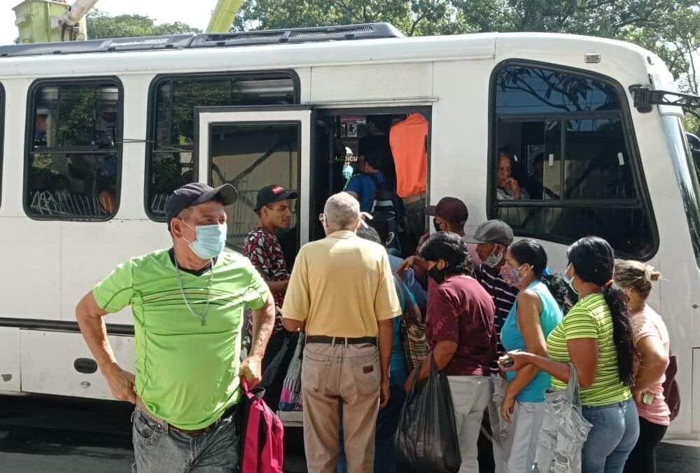 Transportistas del estado Carabobo aumentaron unilateralmente el pasaje a 800 mil y un millón de bolívares